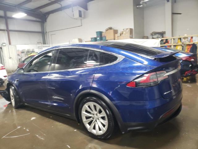 5YJXCAE27HF050431 - 2017 TESLA MODEL X BLUE photo 2