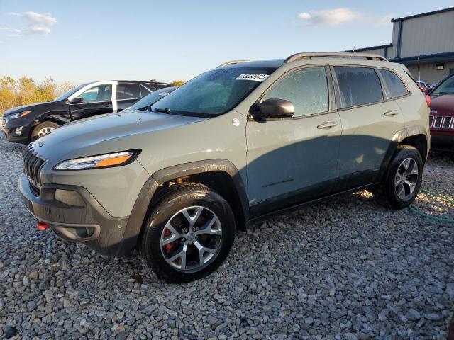 1C4PJMBS9FW715916 - 2015 JEEP CHEROKEE TRAILHAWK Boz foto 1