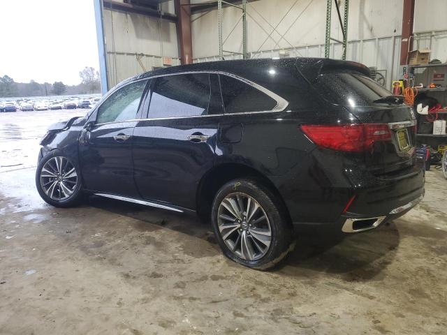 5J8YD4H50KL012523 - 2019 ACURA MDX TECHNOLOGY BLACK photo 2