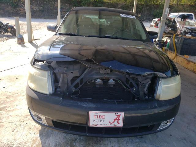 1FAHP24W08G163586 - 2008 FORD TAURUS SEL BLACK photo 5