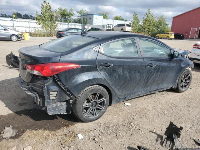 5NPDH4AEXDH166627 - 2013 HYUNDAI ELANTRA GLS BLACK photo 3