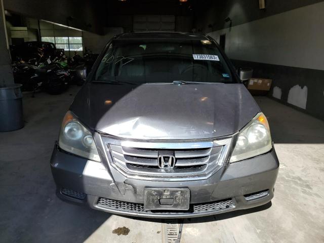 5FNRL3H7XAB011043 - 2010 HONDA ODYSSEY EXL GRAY photo 5