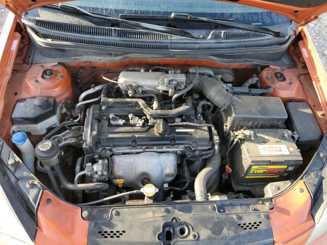 KNADE123286324752 - 2008 KIA RIO BASE ORANGE photo 11