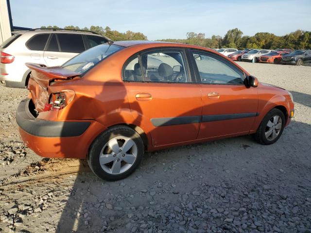 KNADE123286324752 - 2008 KIA RIO BASE ORANGE photo 3