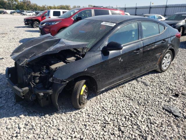 5NPD74LF4LH546098 - 2020 HYUNDAI ELANTRA SE BLACK photo 1