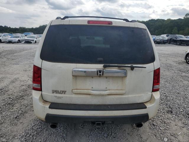 5FNYF38569B019654 - 2009 HONDA PILOT EXL WHITE photo 6