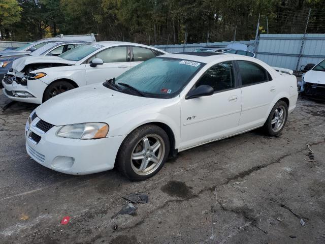 1B3EL76R54N226847 - 2004 DODGE STRATUS R/T WHITE photo 1