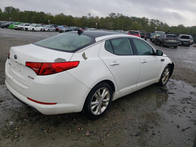 5XXGN4A74CG055024 - 2012 KIA OPTIMA EX WHITE photo 3