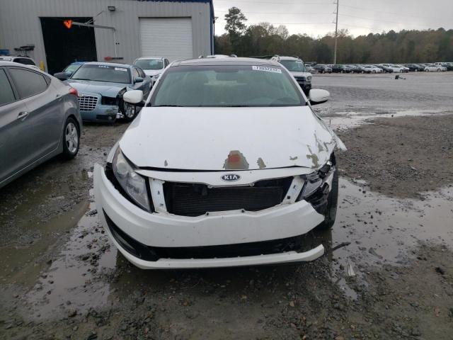 5XXGN4A74CG055024 - 2012 KIA OPTIMA EX WHITE photo 5