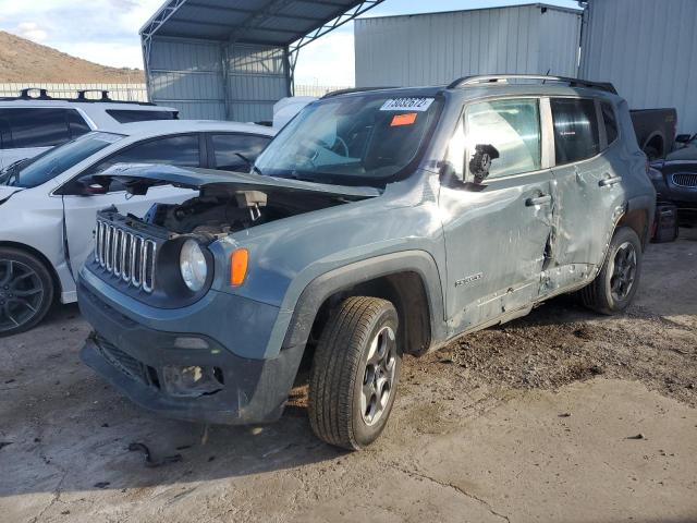 ZACCJBAB7HPG24986 - 2017 JEEP RENEGADE SPORT BLUE photo 2