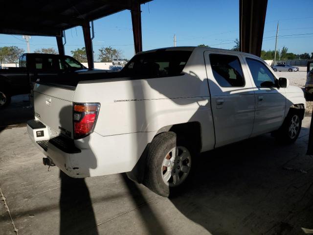 2HJYK16426H574564 - 2006 HONDA RIDGELINE RTS WHITE photo 3