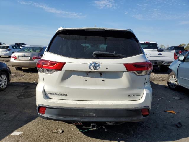 5TDJZRFH4HS519198 - 2017 TOYOTA HIGHLANDER SE WHITE photo 6