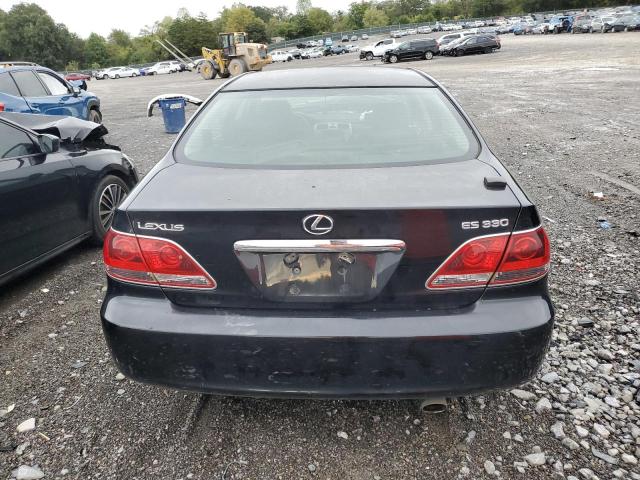 JTHBA30G265166003 - 2006 LEXUS ES 330 BLACK photo 6