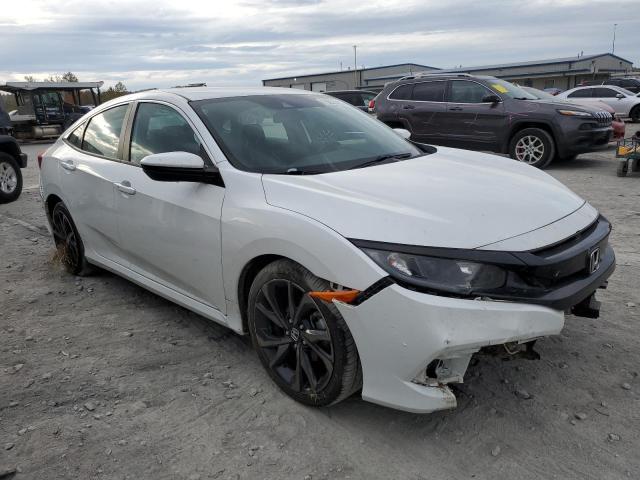 2HGFC2F82LH554183 - 2020 HONDA CIVIC SPORT 白色 照片 4