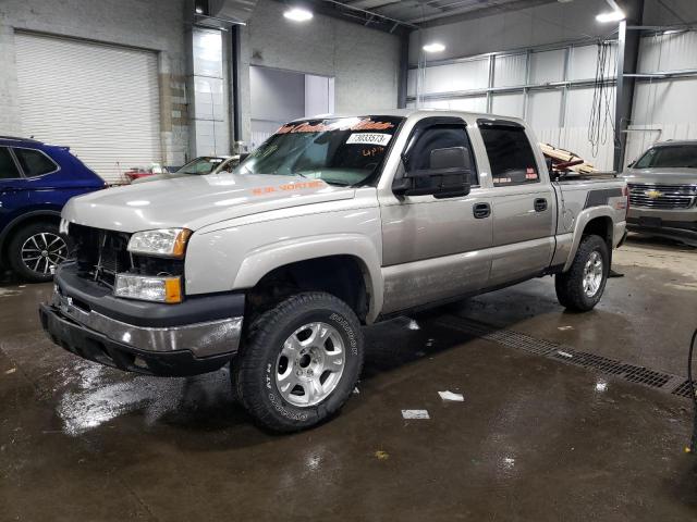 2GCEK13Z371139506 - 2007 CHEVROLET SILVERADO K1500 CLASSIC CREW CAB GRAY photo 1