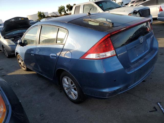 JHMZE2H75AS031514 - 2010 HONDA INSIGHT EX BLUE photo 2