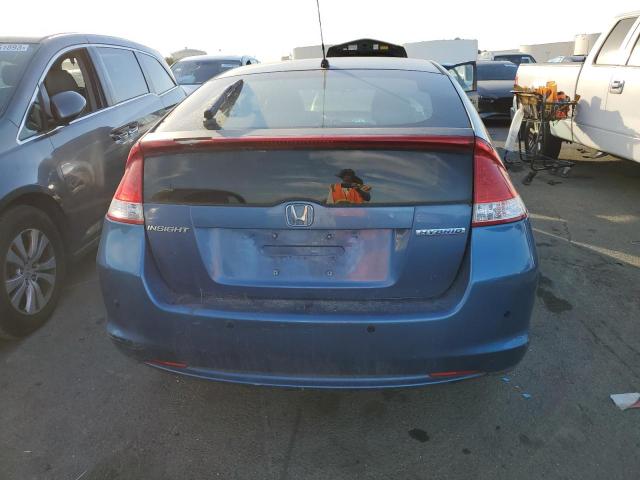 JHMZE2H75AS031514 - 2010 HONDA INSIGHT EX BLUE photo 6