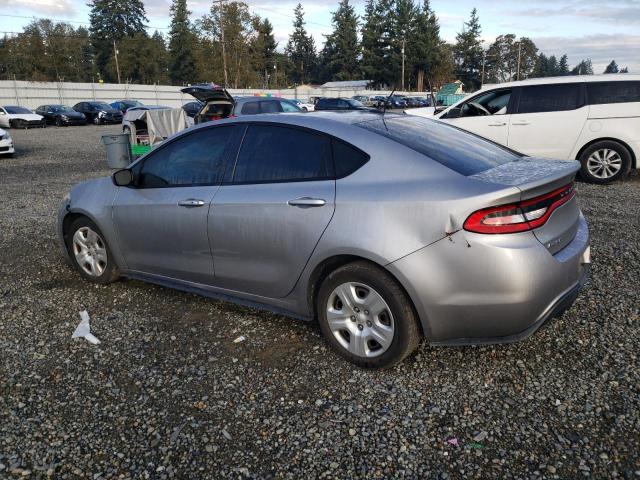 1C3CDFEB6ED862125 - 2014 DODGE DART GT SILVER photo 2