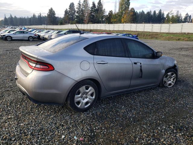 1C3CDFEB6ED862125 - 2014 DODGE DART GT SILVER photo 3