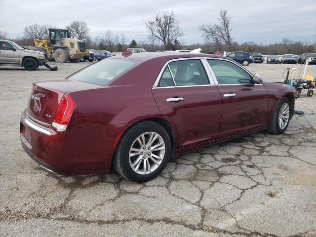 2C3CCAAG9HH565400 - 2017 CHRYSLER 300 LIMITED MAROON photo 3