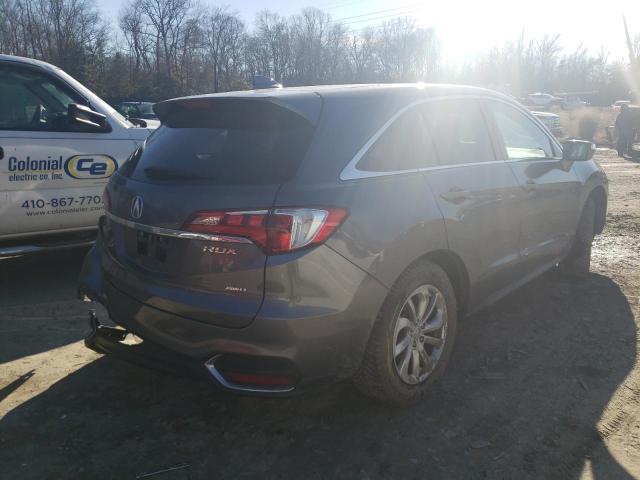 5J8TB4H50JL020409 - 2018 ACURA RDX TECHNOLOGY GRAY photo 3