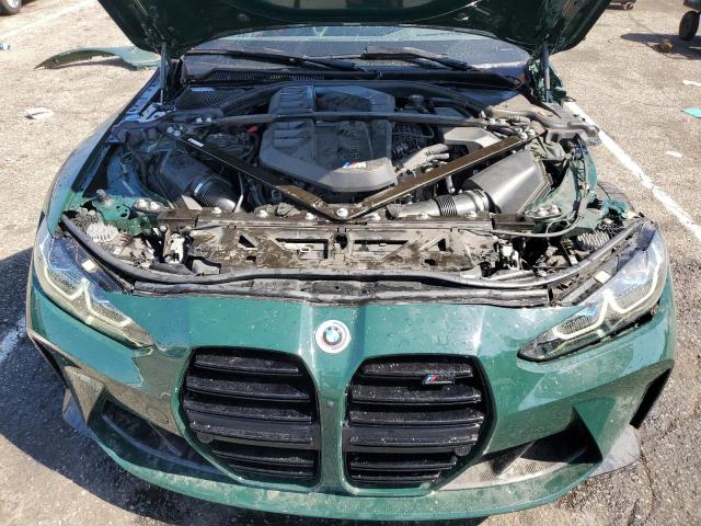 WBS33AY03PFP14557 - 2023 BMW M3 COMPETITION GREEN photo 11
