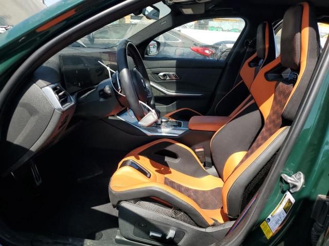 WBS33AY03PFP14557 - 2023 BMW M3 COMPETITION GREEN photo 7