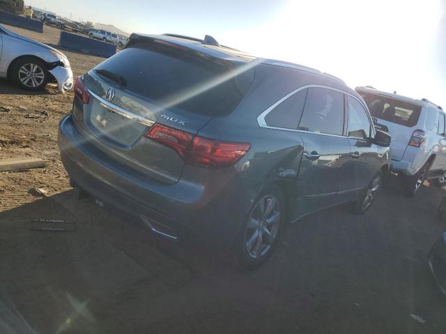 5FRYD4H82EB008813 - 2014 ACURA MDX ADVANCE GRAY photo 3