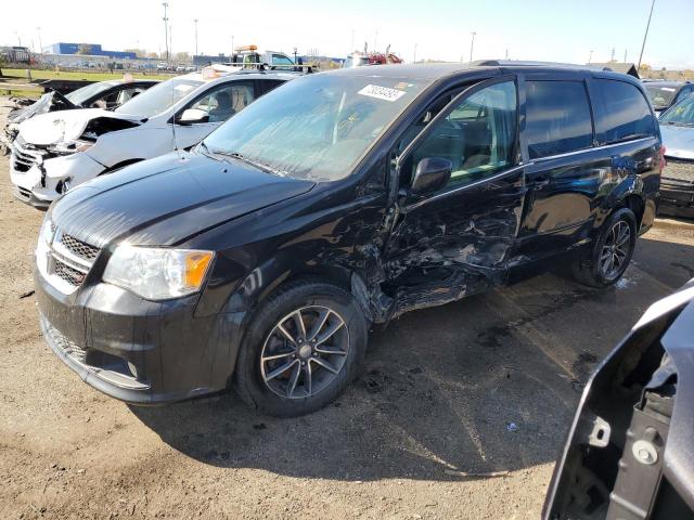 2C4RDGCG5HR863505 - 2017 DODGE GRAND CARA SXT BLACK photo 1