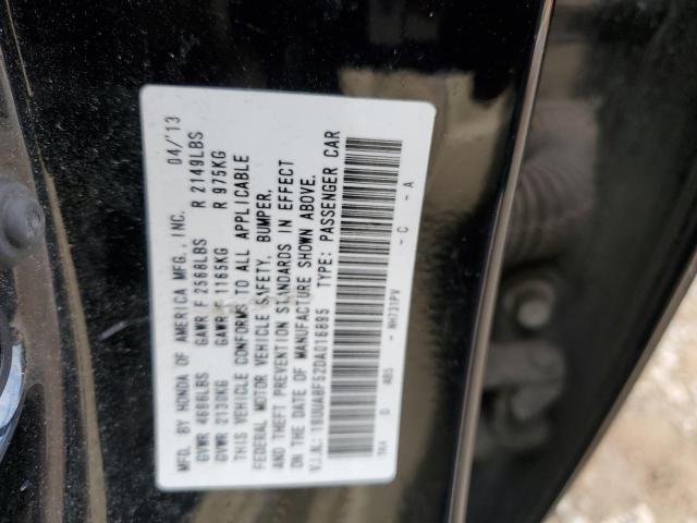 19UUA8F52DA016895 - 2013 ACURA TL TECH BLACK photo 12