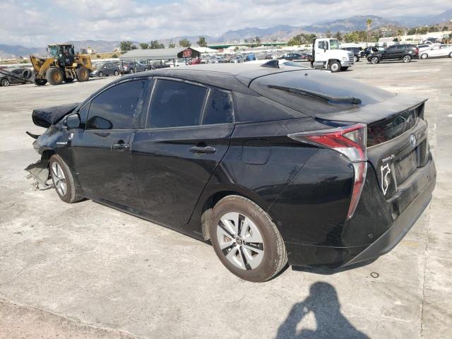 JTDKBRFU8H3051824 - 2017 TOYOTA PRIUS BLACK photo 2