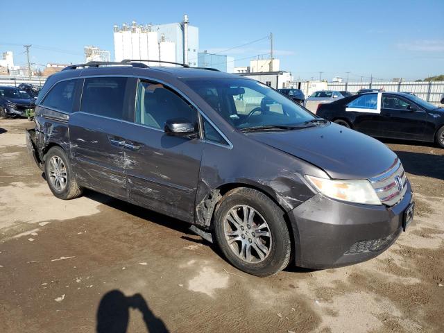 5FNRL5H68CB051711 - 2012 HONDA ODYSSEY EXL GRAY photo 4