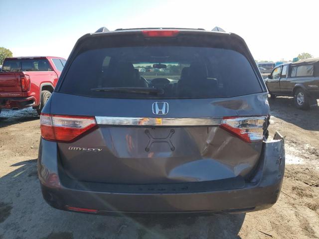 5FNRL5H68CB051711 - 2012 HONDA ODYSSEY EXL GRAY photo 6