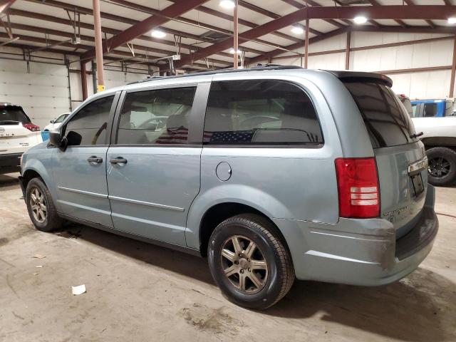 2A8HR44H98R151672 - 2008 CHRYSLER TOWN & COU LX BLUE photo 2