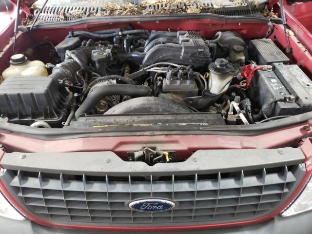 1FMZU72KX4UC37317 - 2004 FORD EXPLORER XLS RED photo 11