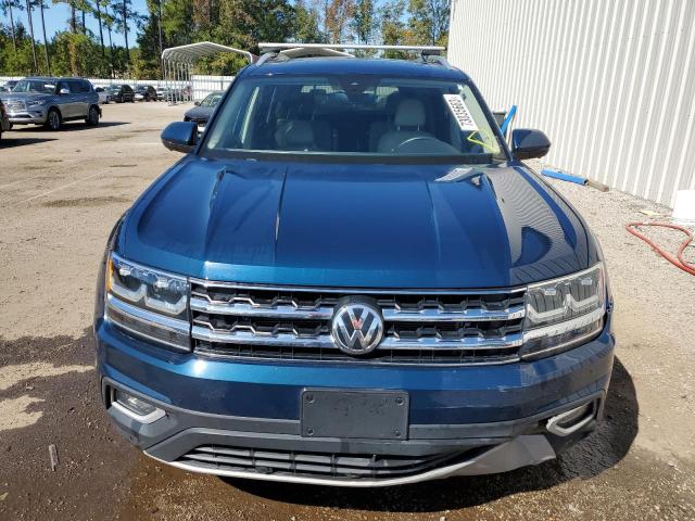 1V2NR2CA4KC621544 - 2019 VOLKSWAGEN ATLAS SEL PREMIUM BLUE photo 5