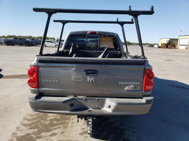 1D7RE3GK3BS559363 - 2011 DODGE DAKOTA SLT GRAY photo 6