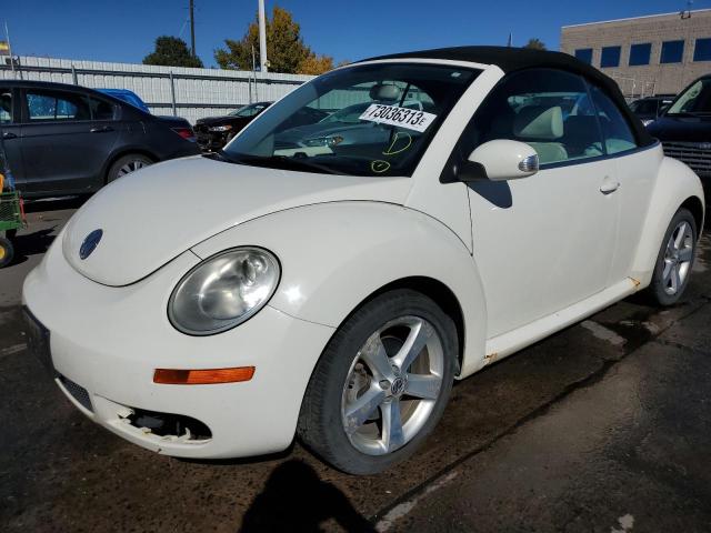 3VWFF31Y57M411672 - 2007 VOLKSWAGEN NEW BEETLE TRIPLE WHITE WHITE photo 1