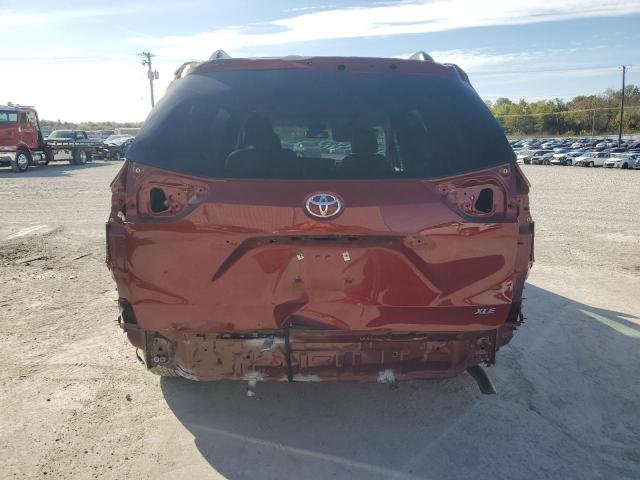 5TDYK3DC4FS613926 - 2015 TOYOTA SIENNA XLE MAROON photo 6