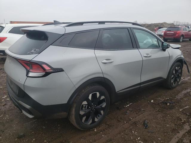 5XYK6CAF4PG003130 - 2023 KIA SPORTAGE X LINE GRAY photo 3