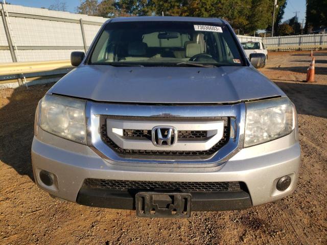 5FNYF4H2XBB016726 - 2011 HONDA PILOT LX SILVER photo 5