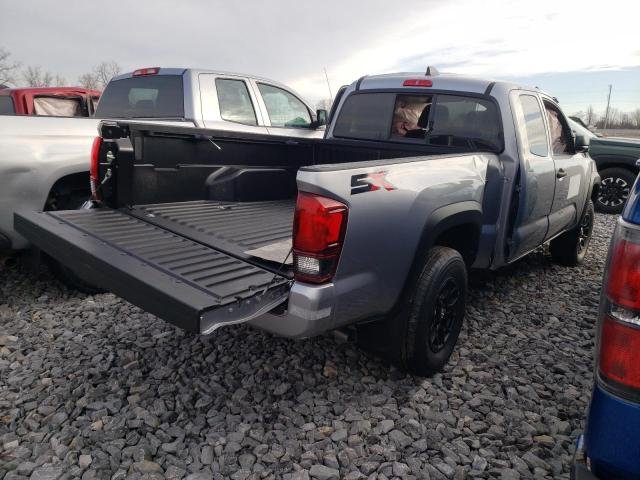 5TFRX5GN8LX167588 - 2020 TOYOTA TACOMA ACCESS CAB ნაცრისფერი ფოტო 3