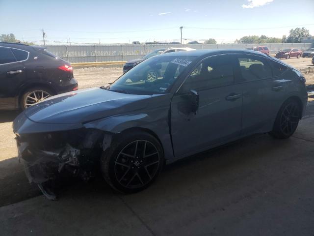 19XFL1H84NE012409 - 2022 HONDA CIVIC SPORT TOURING GRAY photo 1