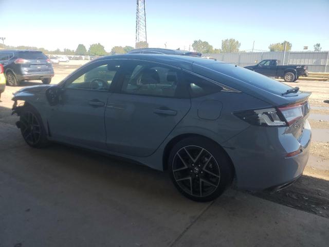 19XFL1H84NE012409 - 2022 HONDA CIVIC SPORT TOURING GRAY photo 2