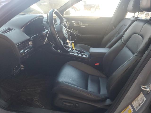 19XFL1H84NE012409 - 2022 HONDA CIVIC SPORT TOURING GRAY photo 7