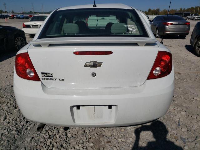 1G1AS58H397251842 - 2009 CHEVROLET COBALT LS WHITE photo 6