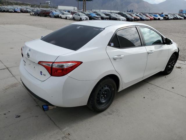 5YFBURHE1FP304633 - 2015 TOYOTA COROLLA L WHITE photo 3