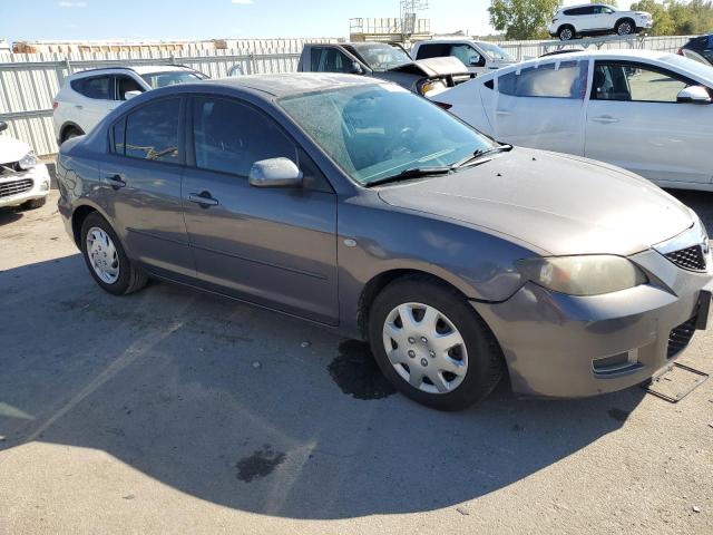 JM1BK12F681100393 - 2008 MAZDA 3 I GRAY photo 4