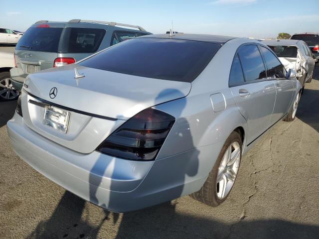 WDDNG71X17A028129 - 2007 MERCEDES-BENZ S 550 SILVER photo 3