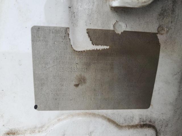 3GNFL4E54CS536421 - 2012 CHEVROLET CAPTIVA SPORT WHITE photo 14